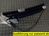 Rear window lifting mechanism without motor 