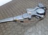 Rear window lifting mechanism without motor C10073590A