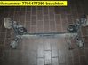 Rear suspension assembly kit set 7701477390