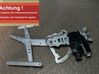 Front window lifting mechanism without motor 24466593