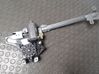 Rear window lifting mechanism without motor 5333422