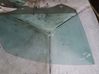 Front door window glass four-door 43R001351