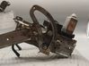 Front window lifting mechanism without motor 