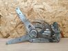 Front door window regulator with motor 993726