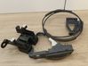 Seat back rest lock catch 9194117