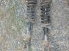Rear shock absorber with coil spring 