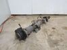 Steering wheel axle set 