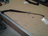 Front wiper blade arm 