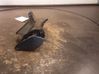 Headlight washer nozzle holder 