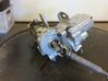 Steering wheel axle 