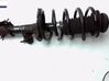 Front shock absorber with coil spring 96980826