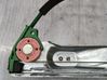Front door window regulator with motor 