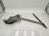 Front door window regulator with motor 4458247
