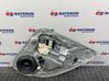 Rear door window regulator with motor 1738648