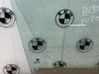 Front door window glass four-door 51339808788