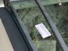 Rear vent window glass 
