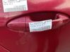 Rear door exterior handle 1596773