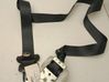 Rear seatbelt 00008974LH