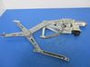 Front door window regulator with motor 9178988