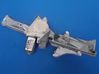 Rear door window regulator with motor 9632533480