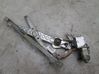 Front door window regulator with motor 