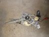 Rear door window regulator with motor 