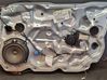Front door window regulator with motor 00518207280