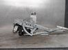 Front door window regulator with motor 93186828