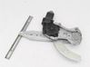 Rear window lifting mechanism without motor 827019U00B