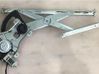 Front door manual window regulator 96652141
