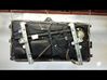 Front door window regulator with motor 1567725