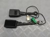 Rear seatbelt buckle 8974FX