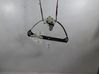 Rear door window regulator with motor 8V4839461