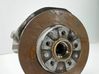 Front wheel hub spindle knuckle 