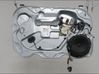 Front door window regulator with motor 