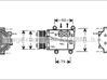 Air conditioning (A/C) compressor (pump) 