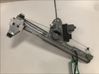 Front door window regulator with motor 9222CV