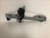 Front door window regulator with motor 8200748377