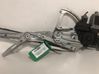Front door window regulator with motor 93178696