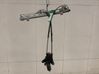 Front door window regulator with motor 9222K6
