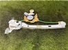 Rear door window regulator with motor C79102101