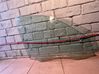 Front door window glass four-door 43R001582