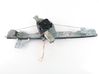 Front door window regulator with motor 