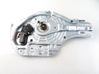 Front door window regulator with motor 