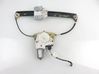 Rear door window regulator with motor 4F0959801C