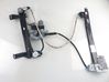Front door window regulator with motor 