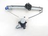 Front door window regulator with motor 