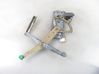 Front door window regulator with motor 