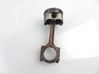 Piston with connecting rod 