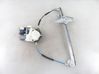 Front door window regulator with motor 